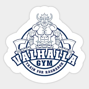 Valhalla Gym (Lineal) Sticker